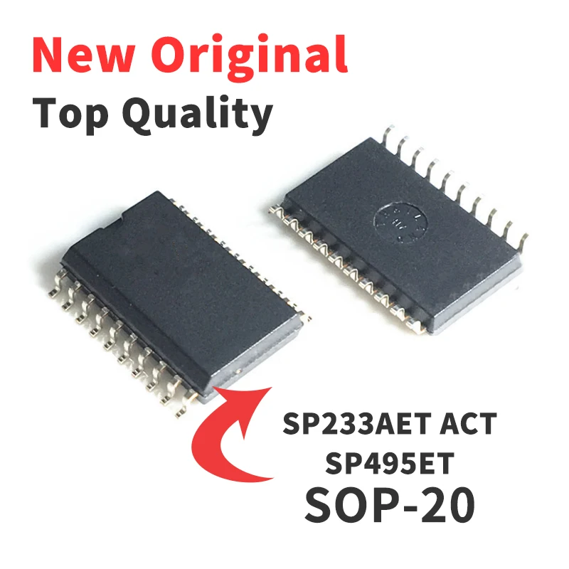 1 Piece SP233AET ACT SP495ET SOP-20 SOIC Chip New Original