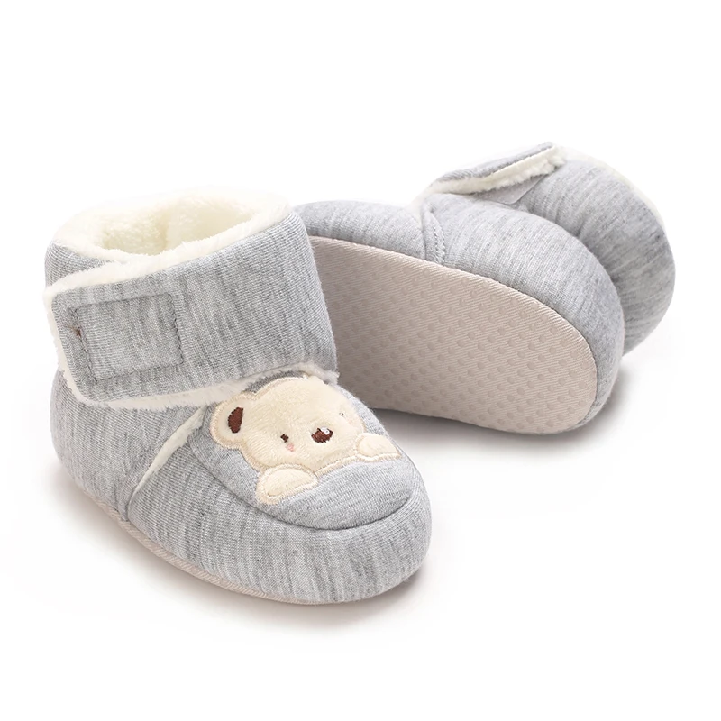 Winter Baby Stiefel Cartoon Weiche Sohle Anti-Slip Warme Kleinkind Schuhe Jungen Mädchen Nettes Kind Walking Booties" ​ ​ – Detail 12