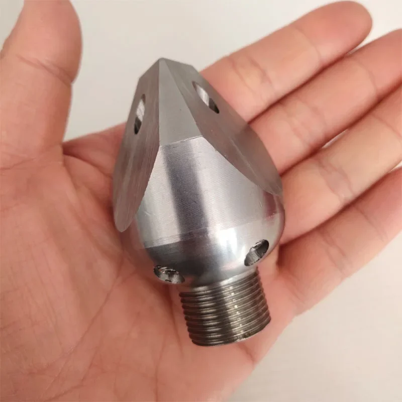 Limited Offer Stainless Steel Dredging And Cleaning Vehicle Accessories Dredging Sewer M22 High-pressure Nozzle