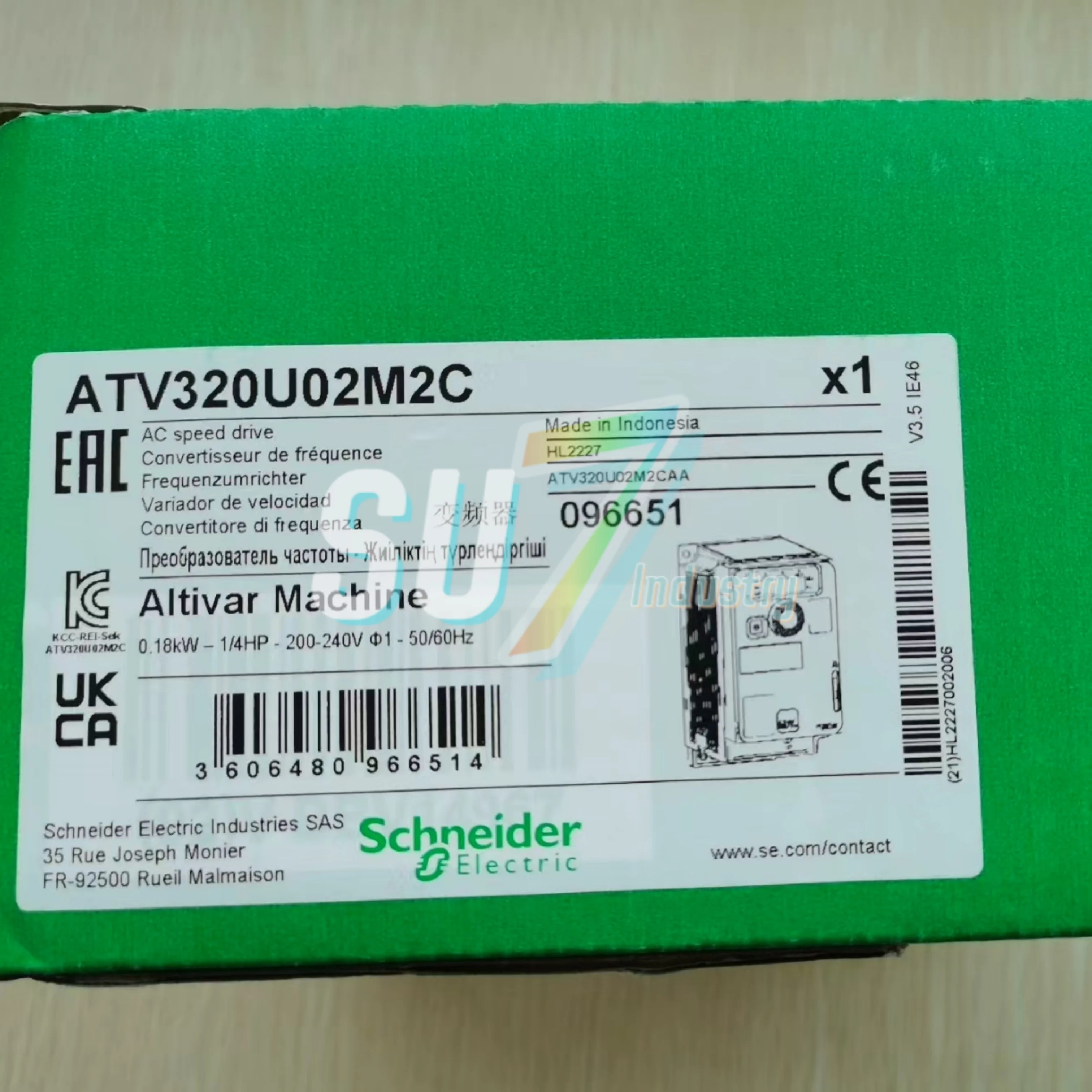 

ATV320U02M2C ATV320U04M2C Inverter New In Box