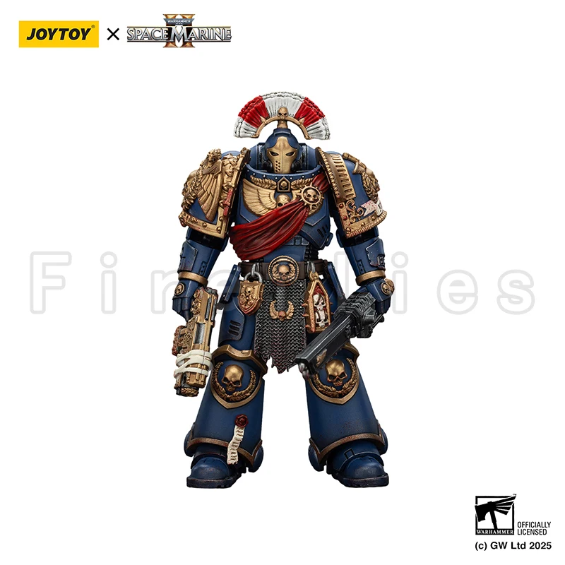 

[Pre-Order]1/18 JOYTOY Action Figure 40K Ultramarines Relic Secundus Armour with Artificer bolt rifle chainsword and bolt pistol