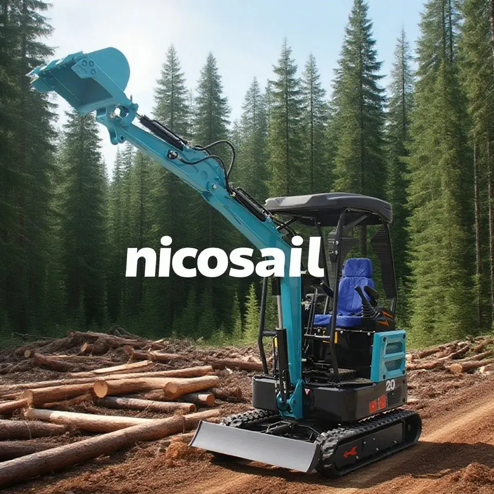 

Free delivery Kubota excavator EPA engine 2-ton household small excavator with new accessories for sale