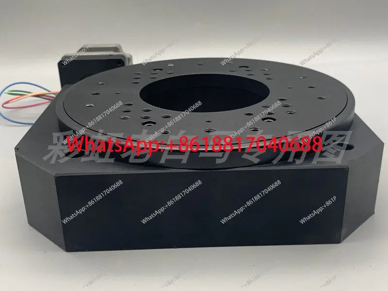 Y200RA200 precision electric rotating disc, stepper R-axis 360 ° turntable, table 200 with motor