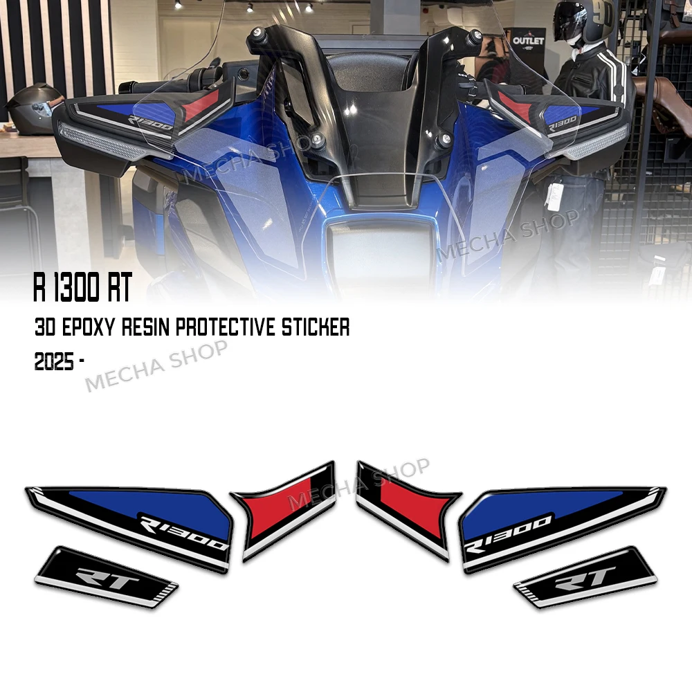 

3D Handguard Turn Signal Area Protective Sticker Kit For R 1300 RT 2025-