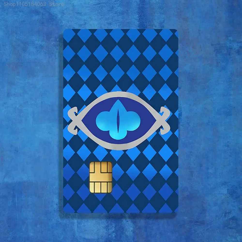 Shadow Milk C-Cookie R-Run Stickers Credit Visa Debit Bank Charge Card Bus Metro Waterproof Sticker Decal Decoration