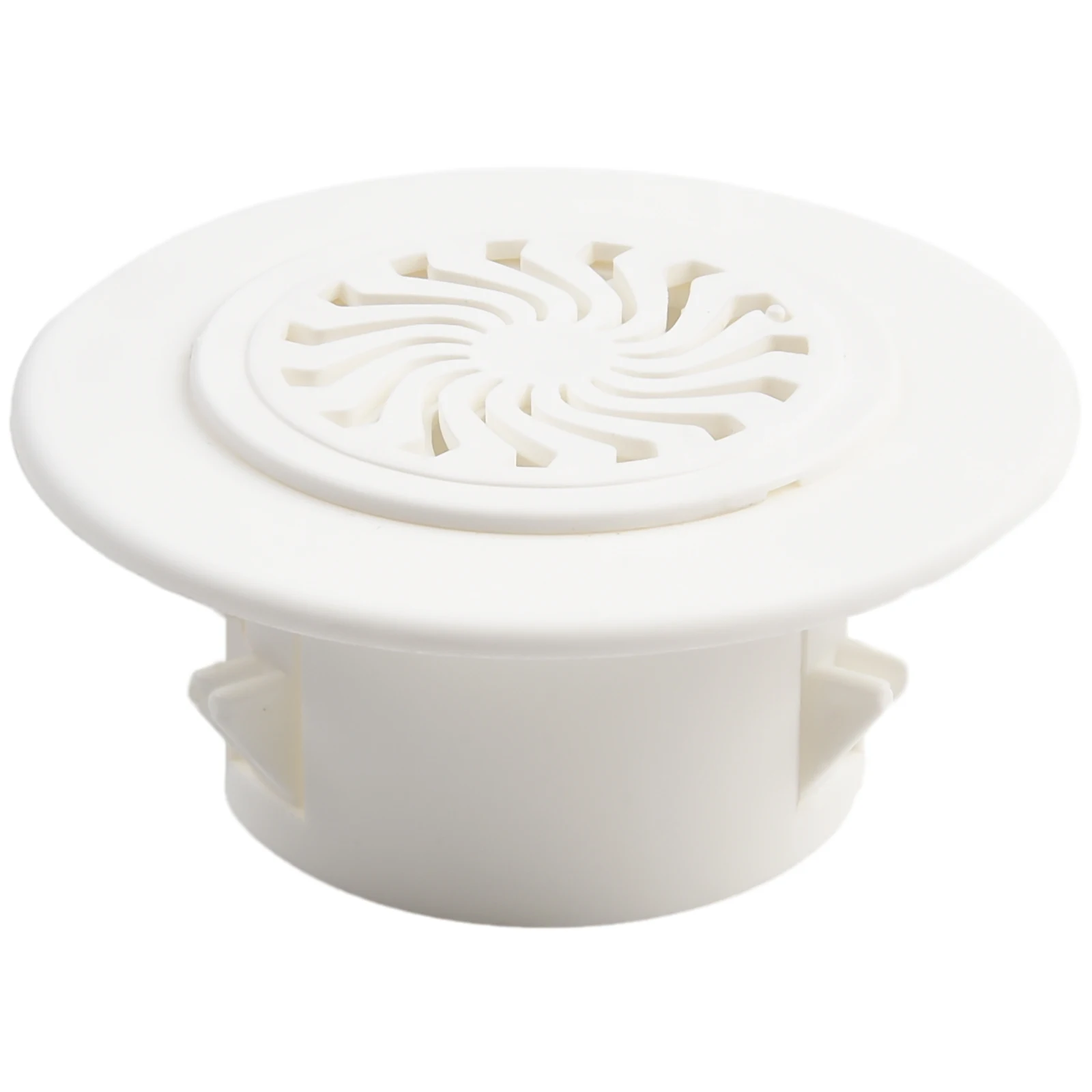 Ventilation Grille Plastic Cover for Wall Hole Air Conditioning Openings with Shutter Made from Heat Resistant PP Material