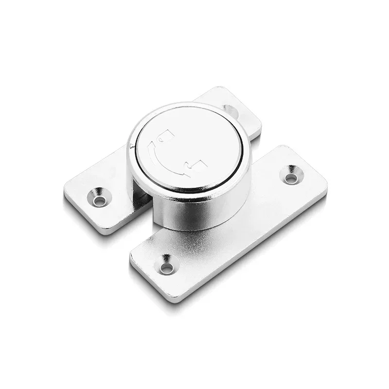 2PCS 90/180 Degree Revolving Door Hasp, Zinc Alloy Door Window Latch, Sliding Barn Door Lock Indoor Security Hardware