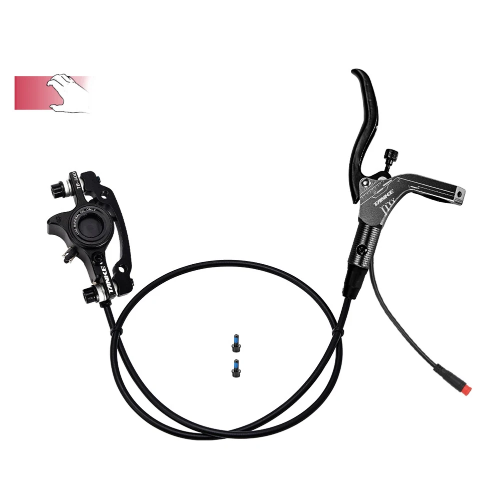 

Disc Brake Hydraulic Disc Brake Outdoor Sports Brake Lever Cut Off Left Rear/Right Front About 1000g Aluminum Alloy