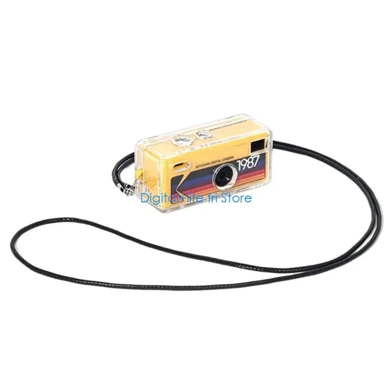 E06D Impact Resistant Cover Protective Case Plastic Texture for Keychain Camera Drop Protections Effortless Installation