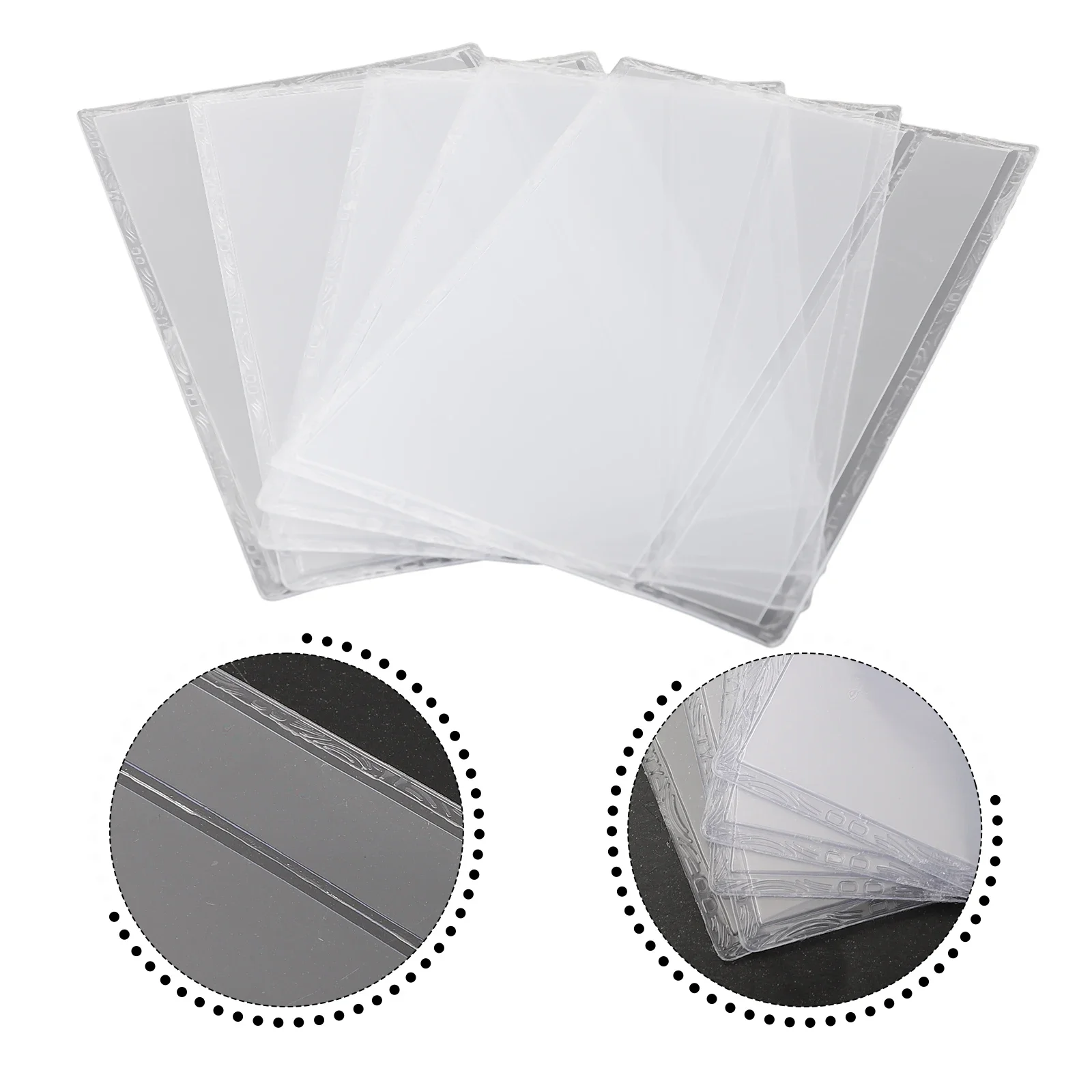 Collection Protection Bags 5pcs Transparent Album Banknote Book Clear Coins Commemorative Currency Paper Money