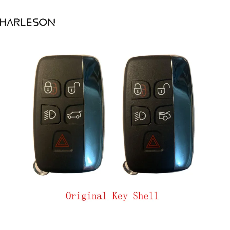 

Original 5 Buttons For Land Rover Range Rover Sport Evoque Discovery 4 For Jaguar Freelander XFL XE XJ Smart Remote Key Shell