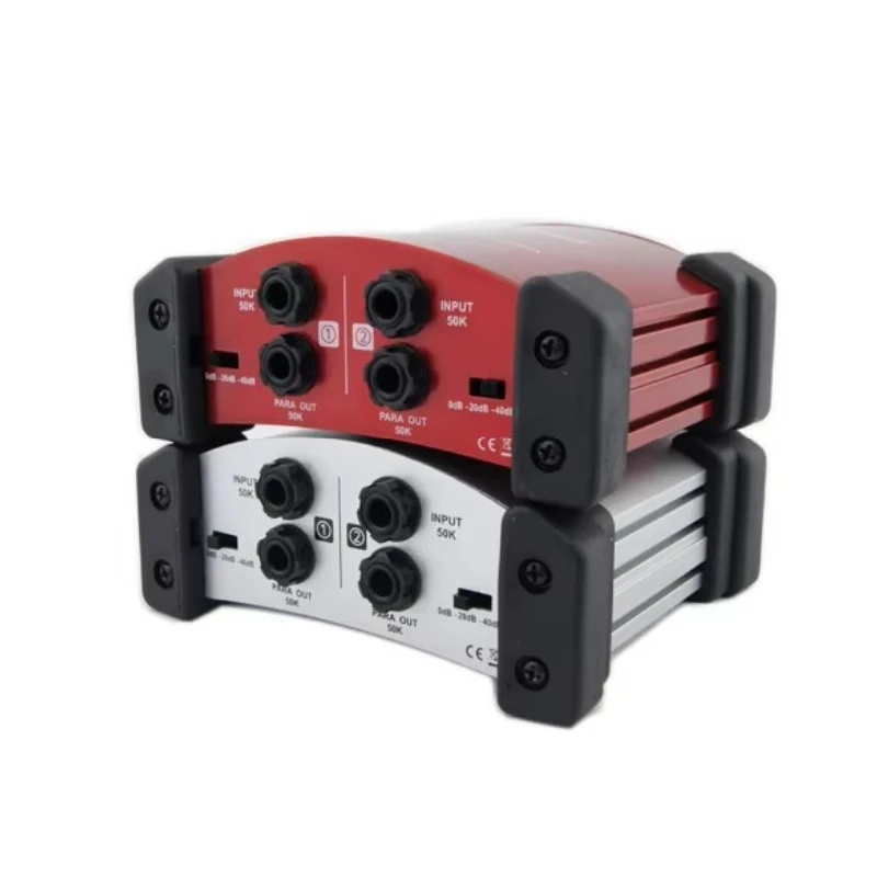 Alctron DI120 DI-120 صندوق DI السلبي لعازفي لوحة المفاتيح وعازفي الجيتار الصوتي والكهربائيين والباسيين وعازفي الآلات الأخرى