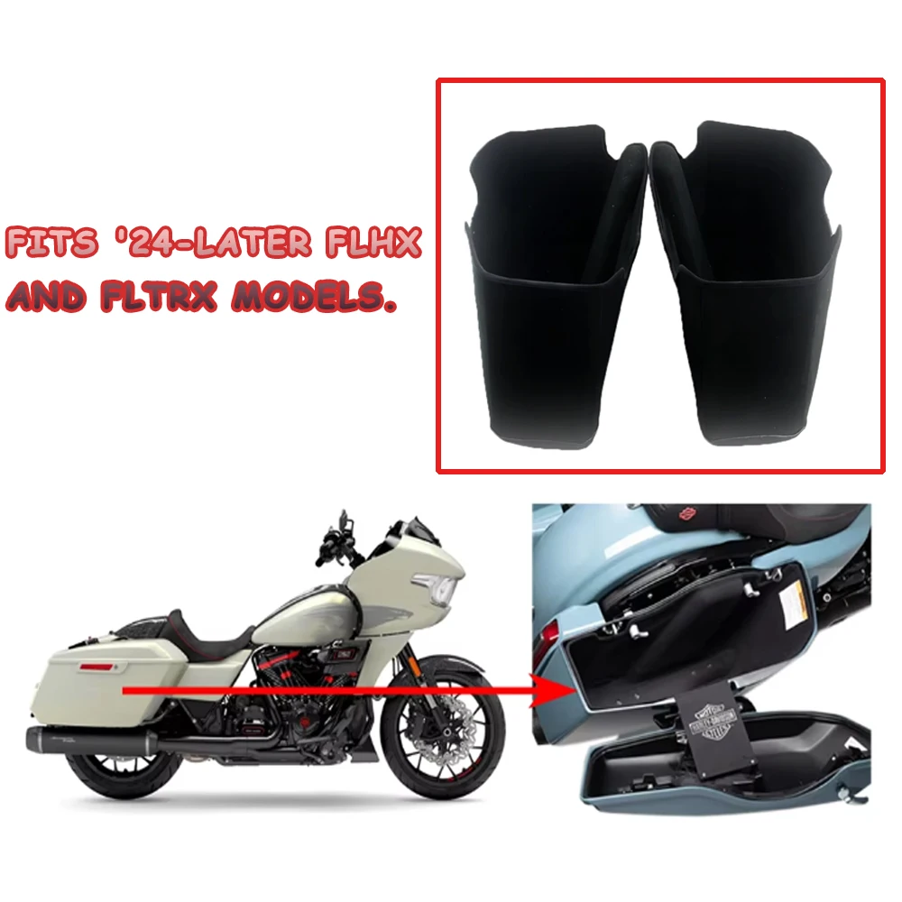 

Подходит для моделей Harley Davidson Travel CVO Road Glider FLHX и FLTRX 2023 2024, детали мотоциклов с фетровой подкладкой, автомобильная подкладка