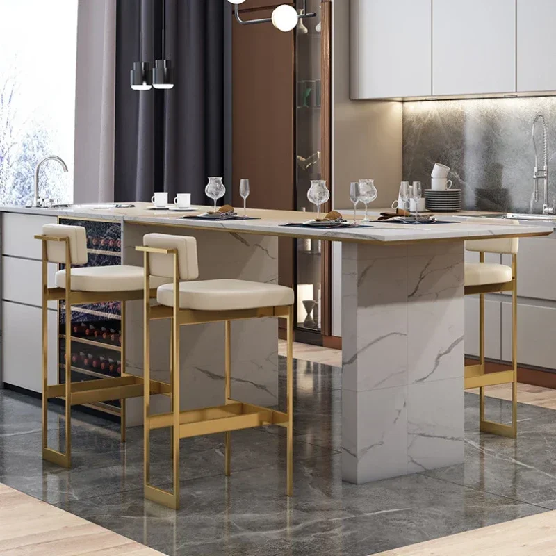 Beige Bar Chair Hig… - image