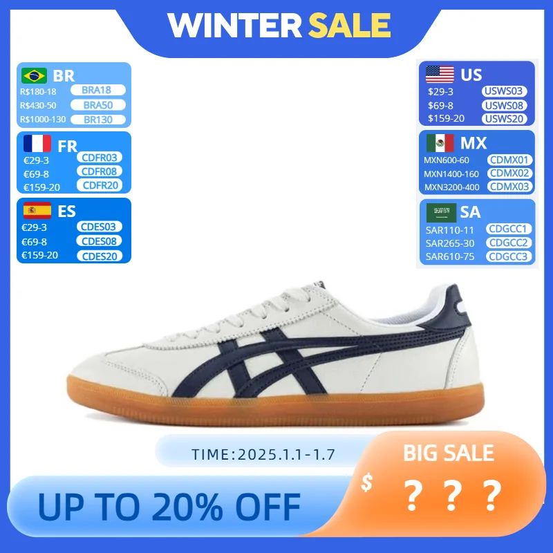 Asics Onitsuka Tiger Tokuten Shoes Classic Women and Men Sneaker Lightweight Running Shoes