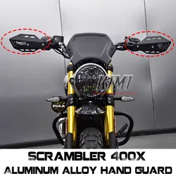 FOR Triumph Scrambler 400X Motorcycle Modified Handlebar Hand Guard Headlight Protection Cover Aluminum Alloy Hand Guard