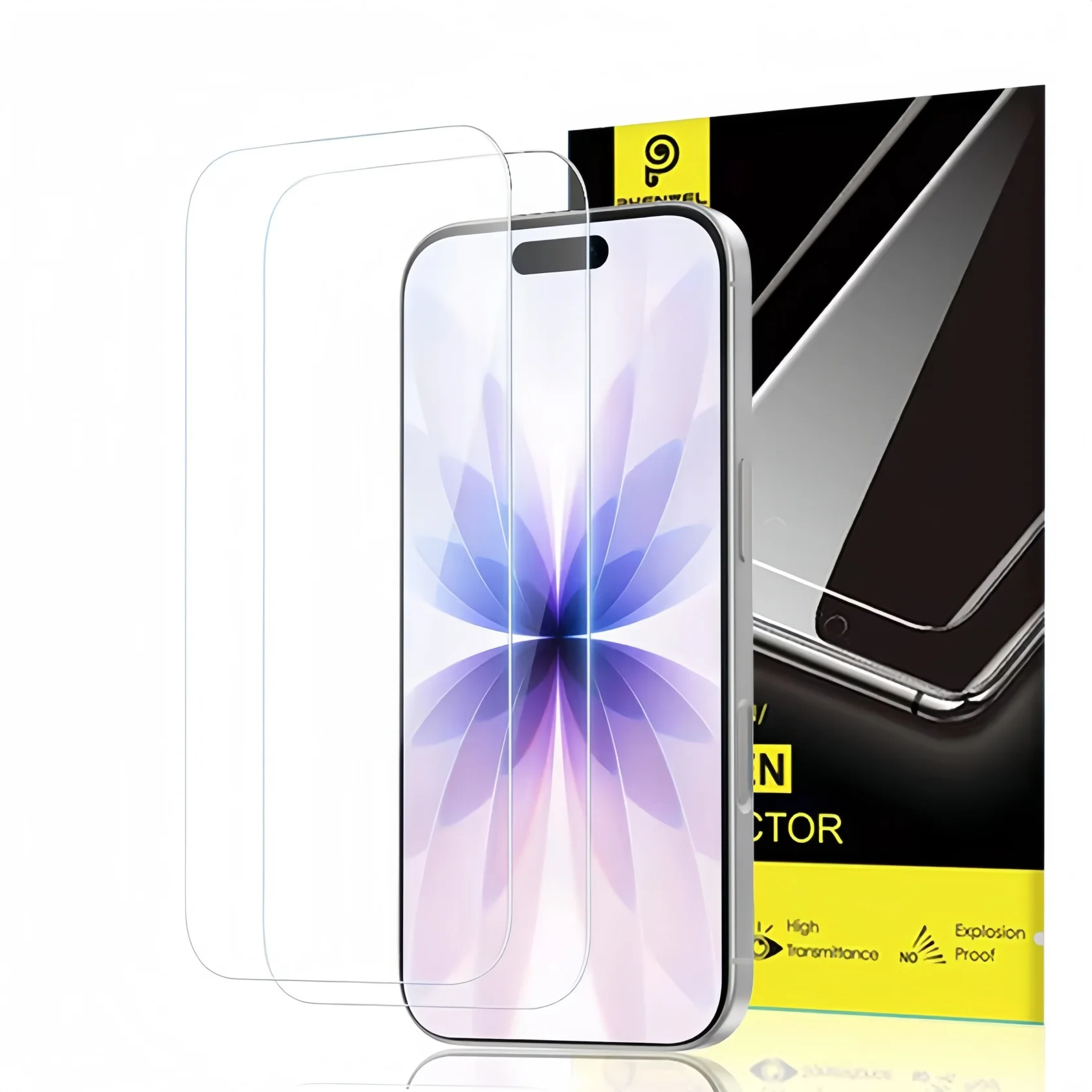

2 Pcs Anti-Blue Tempered Glass Phone Film For iphone Air,Full Coverage, Anti Scratch, Bubble Free,Easy to install