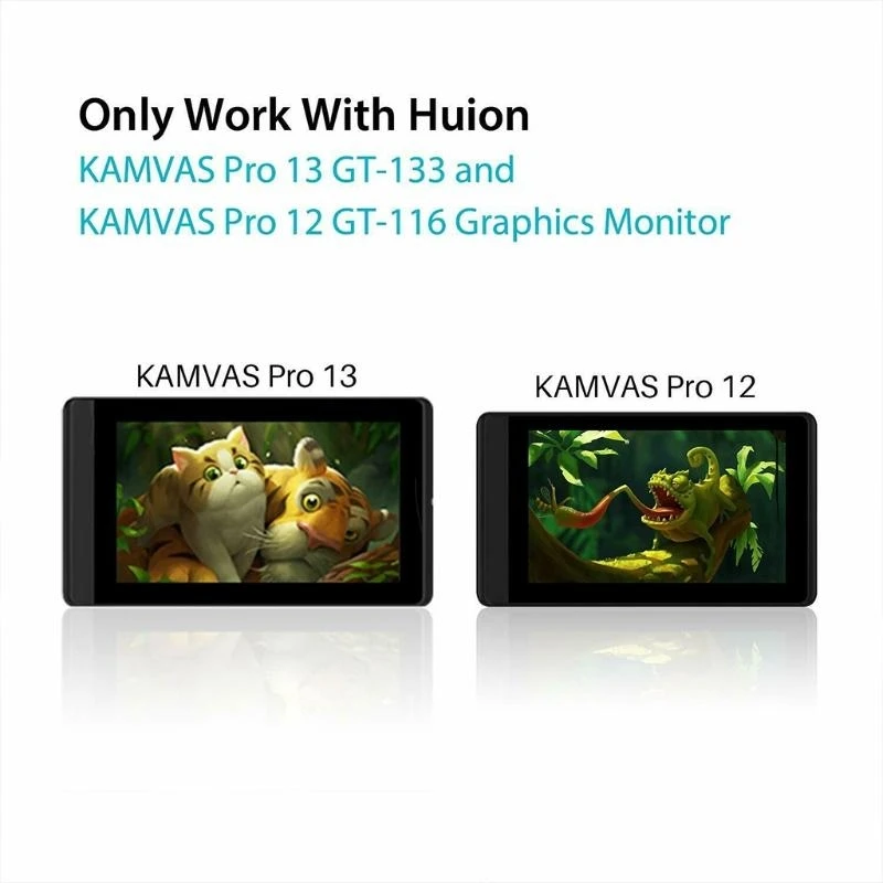 PW507 Pen For Digital Graphics Tablets Kamvas 12 13 16/16/20 with Two for Express Keys