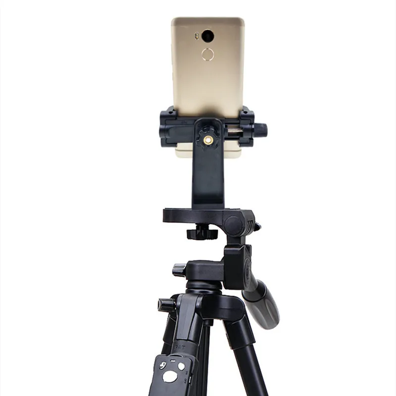 YUNTENG Mobile Phone Clip for iPhone Xiaomi Samsung Tripod Selfie Stick Cross Bar Smartphone Live Stream Photography Accessory view 6