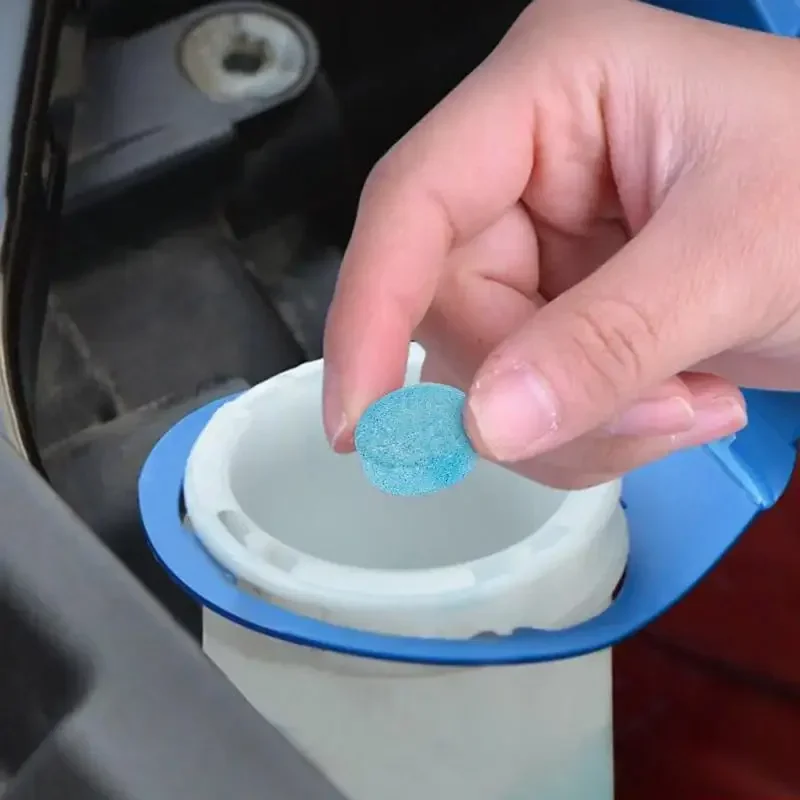 

5pcs Automotive Glass Water Effervescent Sheet Car Solid Wiper Precision Ultra Concentrated Wiper Water Summer Cleaning Tools