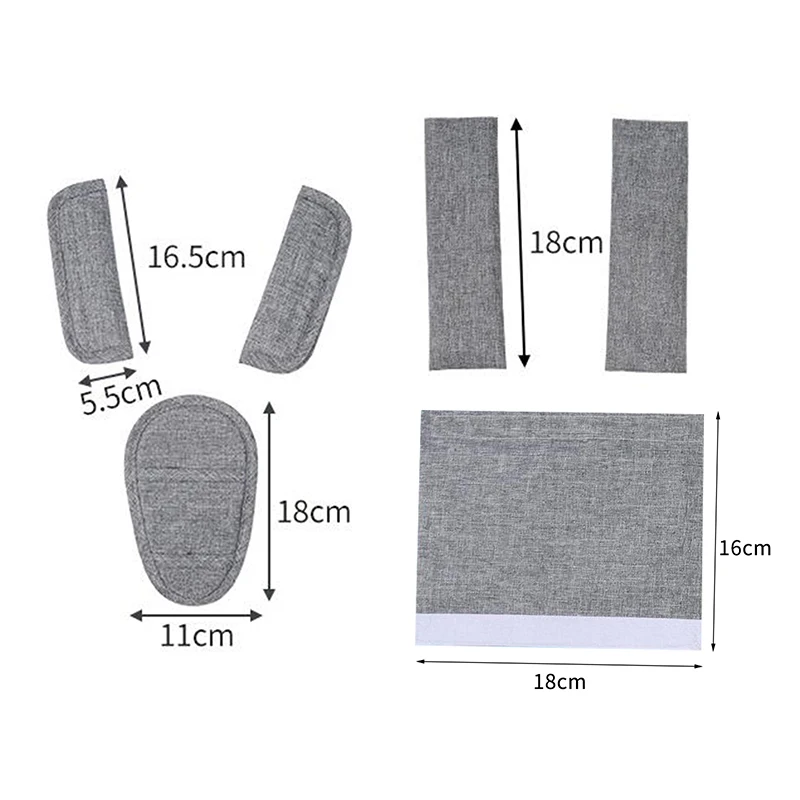 Prevent Strangulation Baby Car Seat Belt Pads Universal Stroller Shoulder Strap Covers Soft Pram Safety Harness Cushions Guards