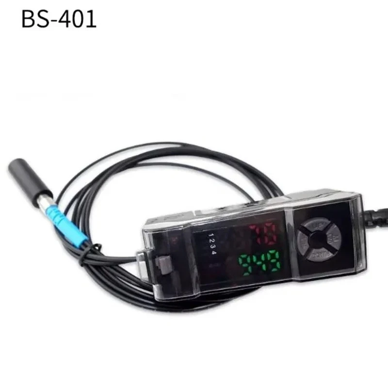 BS-501 BS-401 BS-501LG RGB Color Code Sensor Amplifier Optical Fiber Photoelectric Eye Industrial Automation Detection