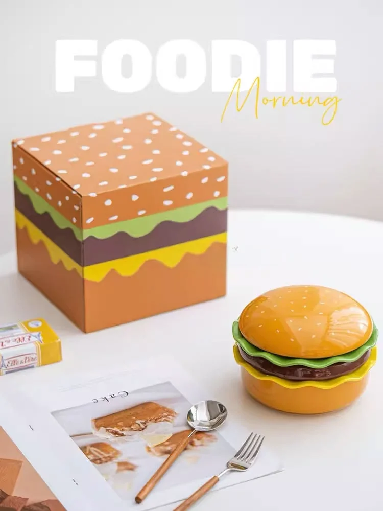 

Набор посуды Cerc: милые тарелки для бургеров, однотонные, 8 дюймов, для дома, идеальный подарок на день рождения