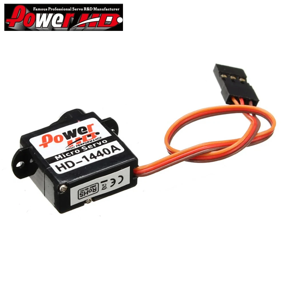 Power Hd HD-1440A 4.8-6.0V 0.8Kg Micro Mini Analoge Servo Compatibel Met Futaba/Jr Voor Rc Auto Voertuig Robot Vliegtuig Accessoires