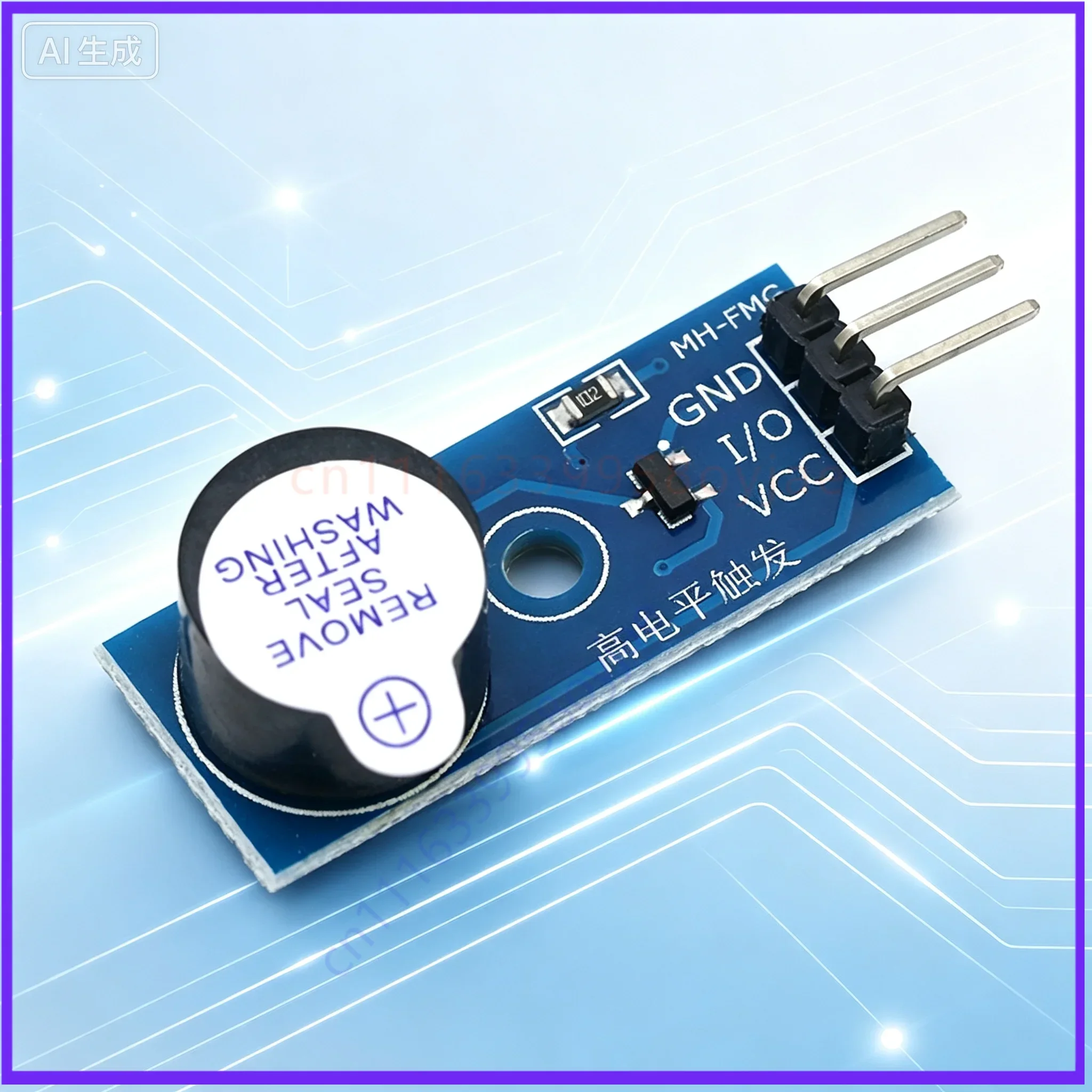 for Active Buzzer Module,3.3V-5V High Level Trigger Alarm Board  10pcs
