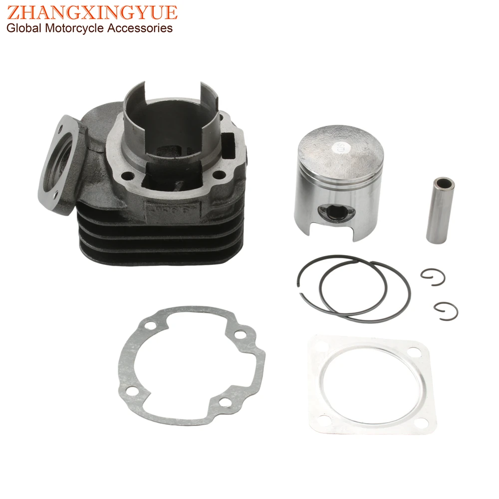 Scooter 80cc Big Bore Cylinder Kit For Honda Dio AF34 AF35 ZX50 48mm 2-Stroke Engine Parts