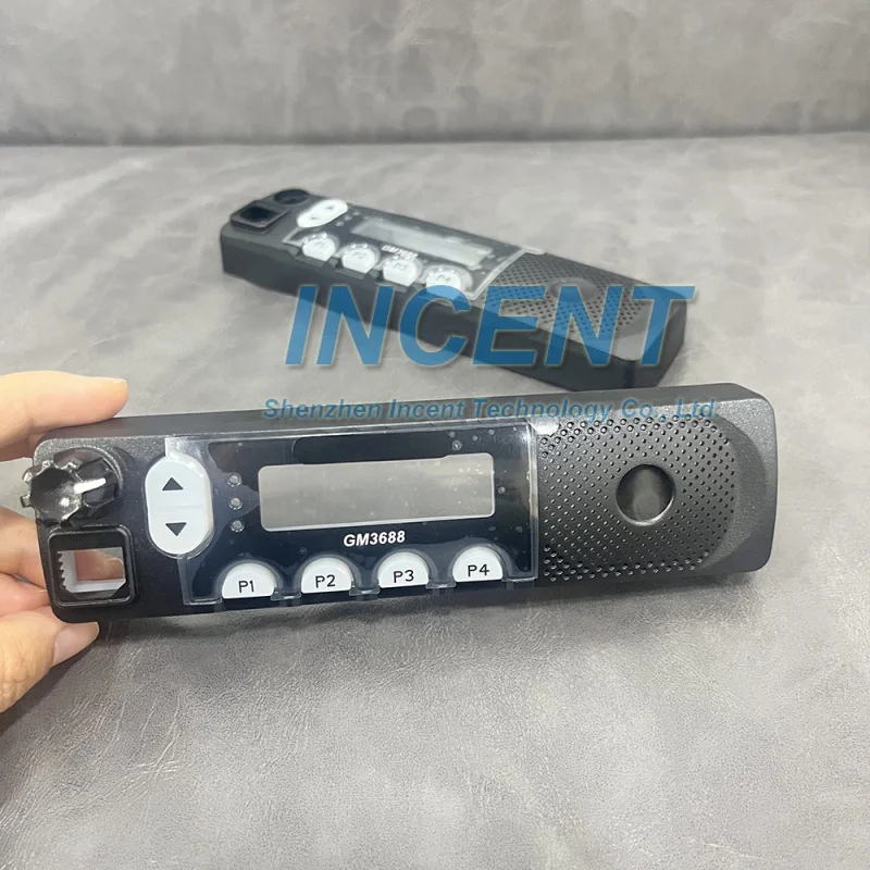 VOIONAIR  2Sets GM3688 Top Casing Housing Front Case With Keypad For GM3688 Radio Accessories