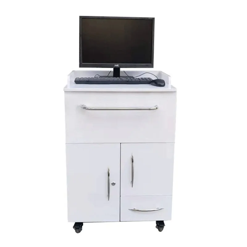 

Stainless steel mouth sweeper, mobile storage side cabinet, storage mobile