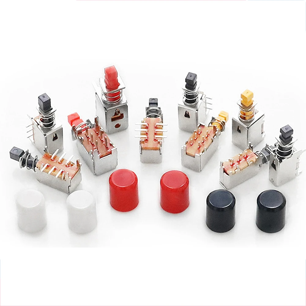 ChengHaoRan 15pcs/lot 6*6MM tact switch button cap micro switch button package jog button button component package