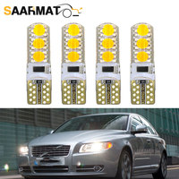 4Pcs Car LED Lamp T10 W5W 168 194 2825 Clearance Lights for Volvo XC90 I XC60 XC70 V70 V50 S80 S70 S60 I S40 II C70 C30