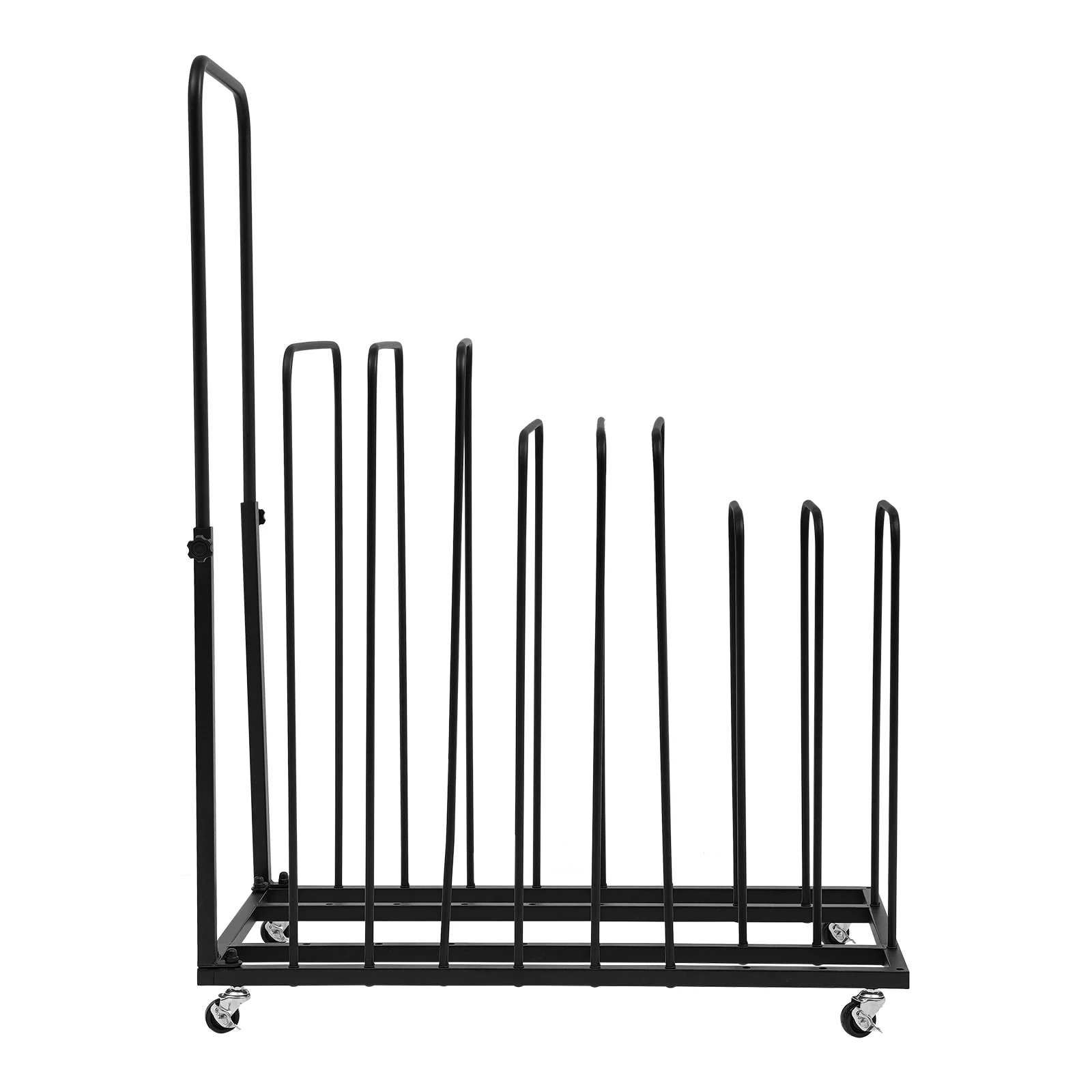 Art Canvas Storage Rack Rolling Art Canvas Organizer for Art Studio Artwork Storage Stand with Wheels