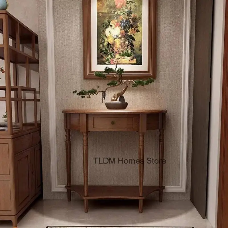 

Porch Console Table Hallway Modern Living Room Side Table Entrance Table Console Lobby Tablebasse De Salon Furniture Decoration