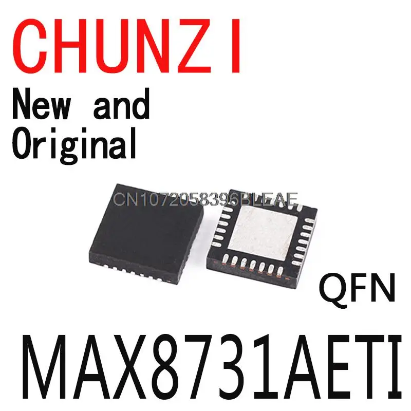 5PCS New and Original MAX8731AE MAX8731A MAX8731 8731AE QFN Laptop Chip MAX8731AETI