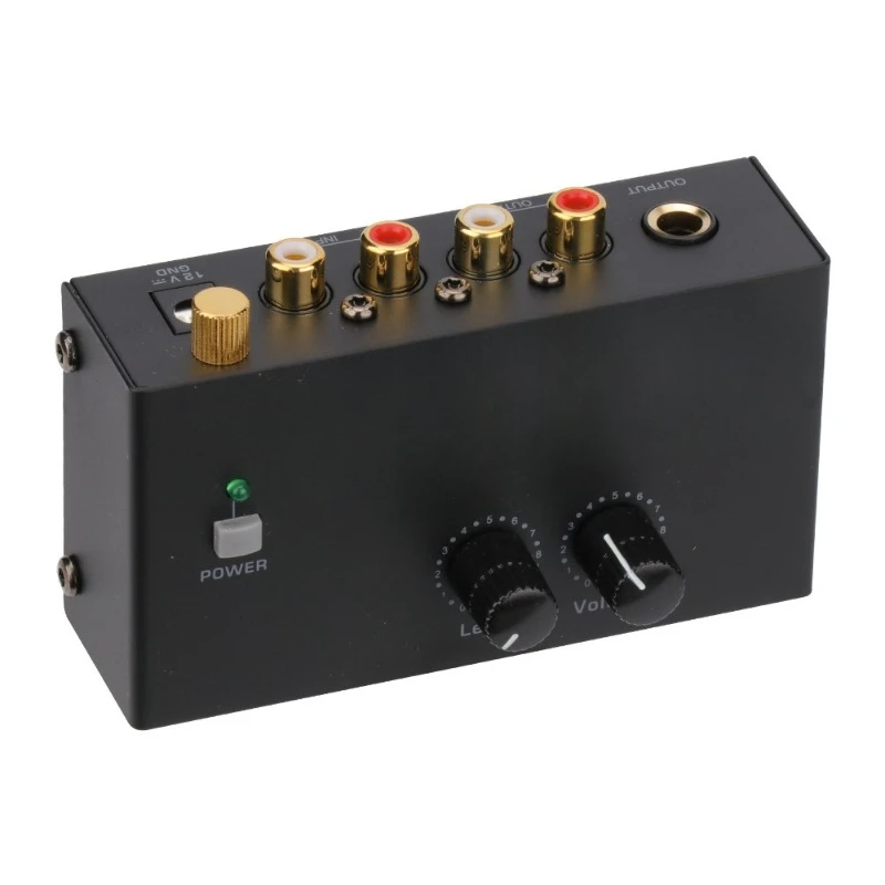 

Vinyl record player preamplifier