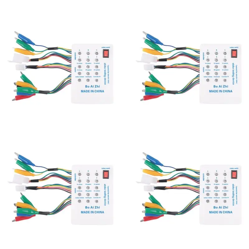 AT19-4Pc 24V/36V/48V/60V/72V Electro Car E-Bike Scooter Brushless Motor Controller Tester Electronic Module High Performance