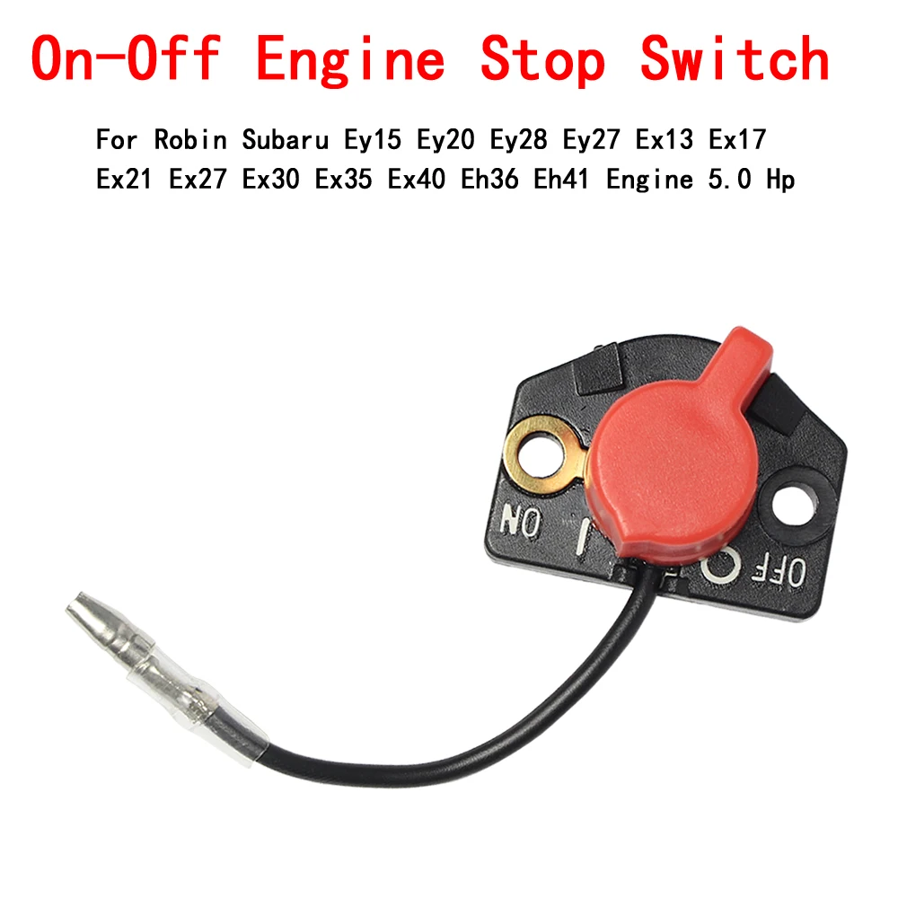 Universal Motor Switch For Robin Subaru Ey15 Ey20 Ey28 Ey27 Ex13 Ex17 Ex21 Ex27 Ex30 Ex35 Ex40 Eh36 Eh41 Engine 5.0 Hp