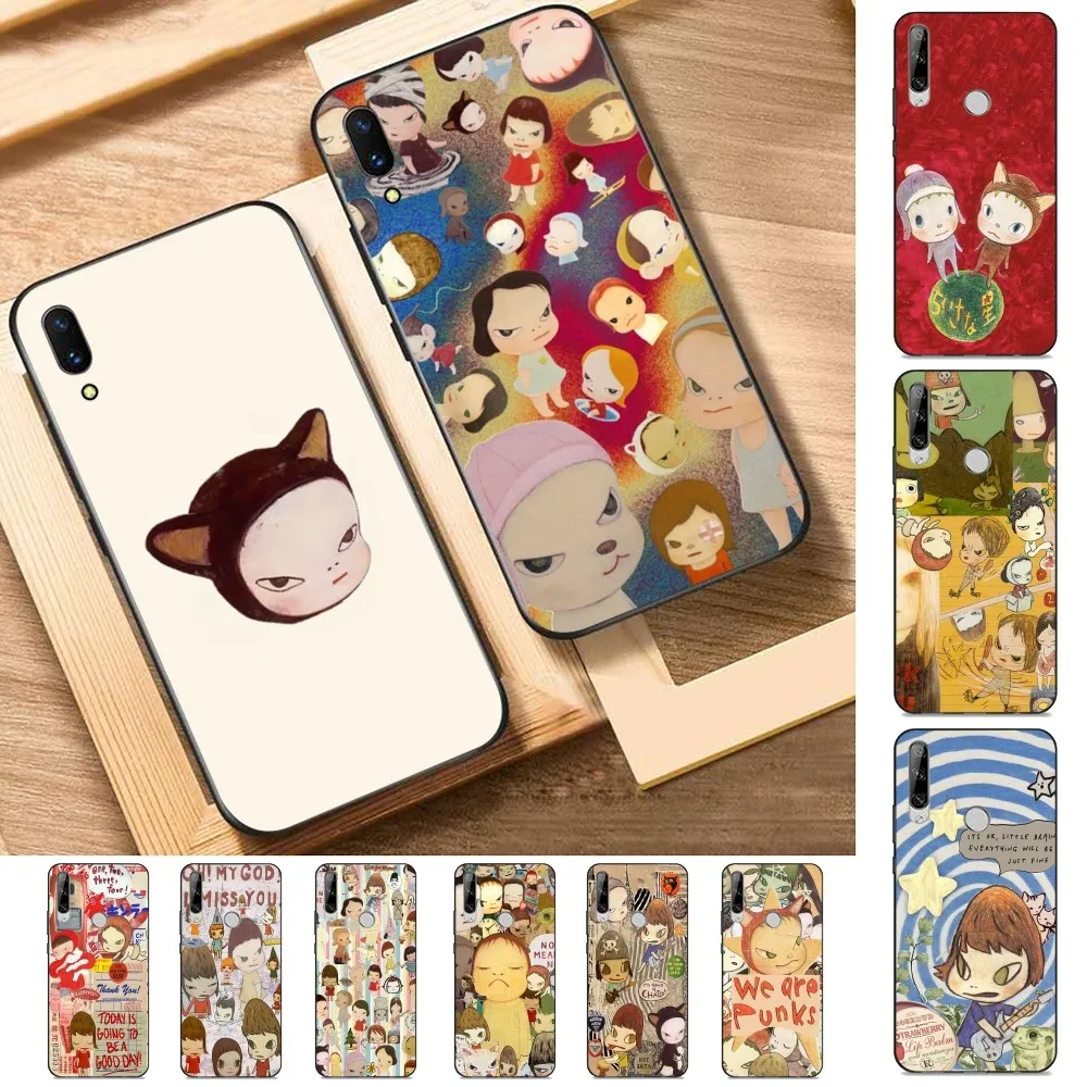 N-Nara Y-Yoshitomo Phone Case For Huawei Y9 6 7 5 Prime Enjoy 7s 7 8 plus 7a 9e 9plus 8E Lite Psmart Shell