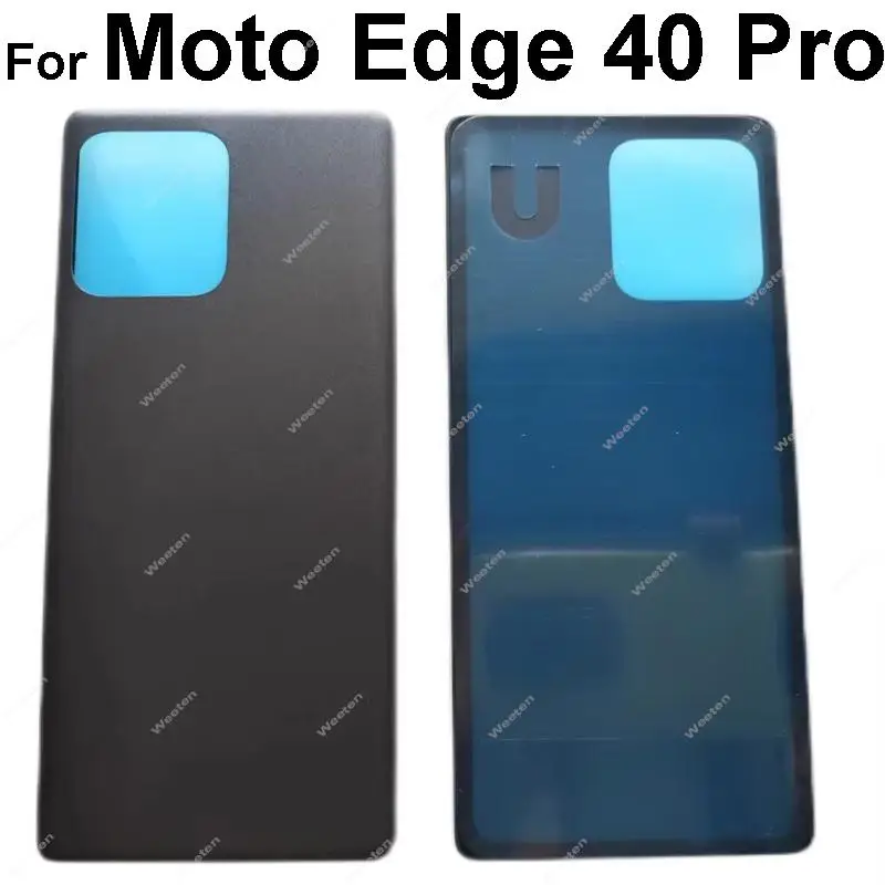 Rear Battery Door Housing Back Cover For Motorola Edge 40 Pro Rear Back Battery Housing Case Replacement Repair Parts