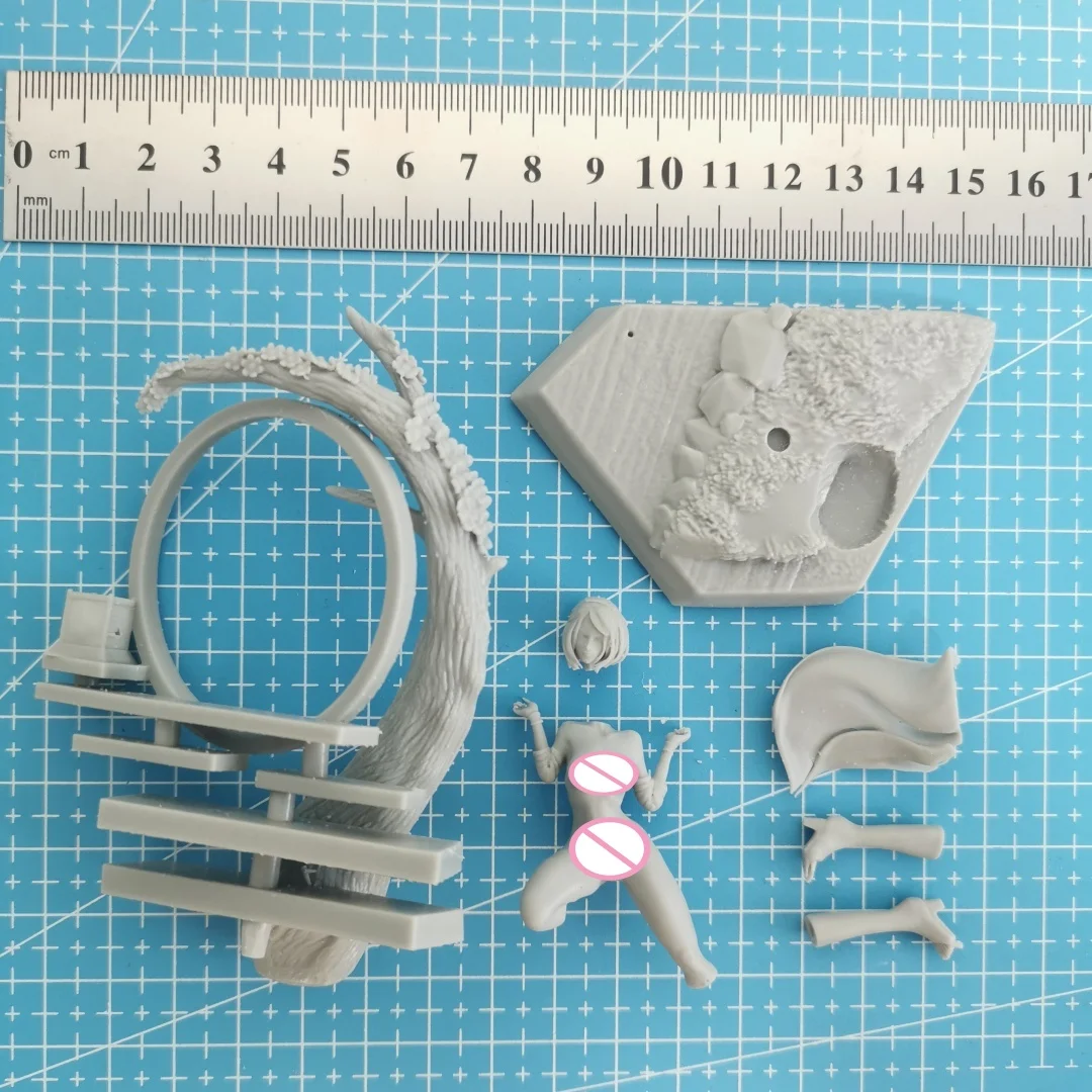 1/24 Scale Resin Figure Sexy Haruno Sakura Nsfw version Assemble Model Kit Unassembled and Unpainted 3D printing toy