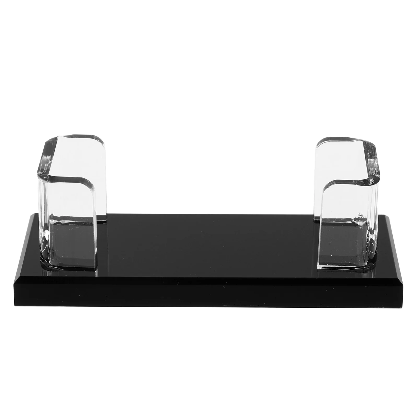 Business Display Stand Acrylic Desk Holder Rack Multiple Slots Postcard Holder Case Business Card Stand Office Desk Card Display