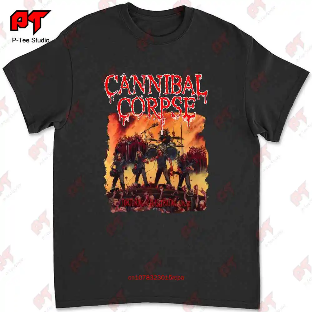 Cannibal Corpse Torturing And Eviscerating Live Album T Shirt UV89