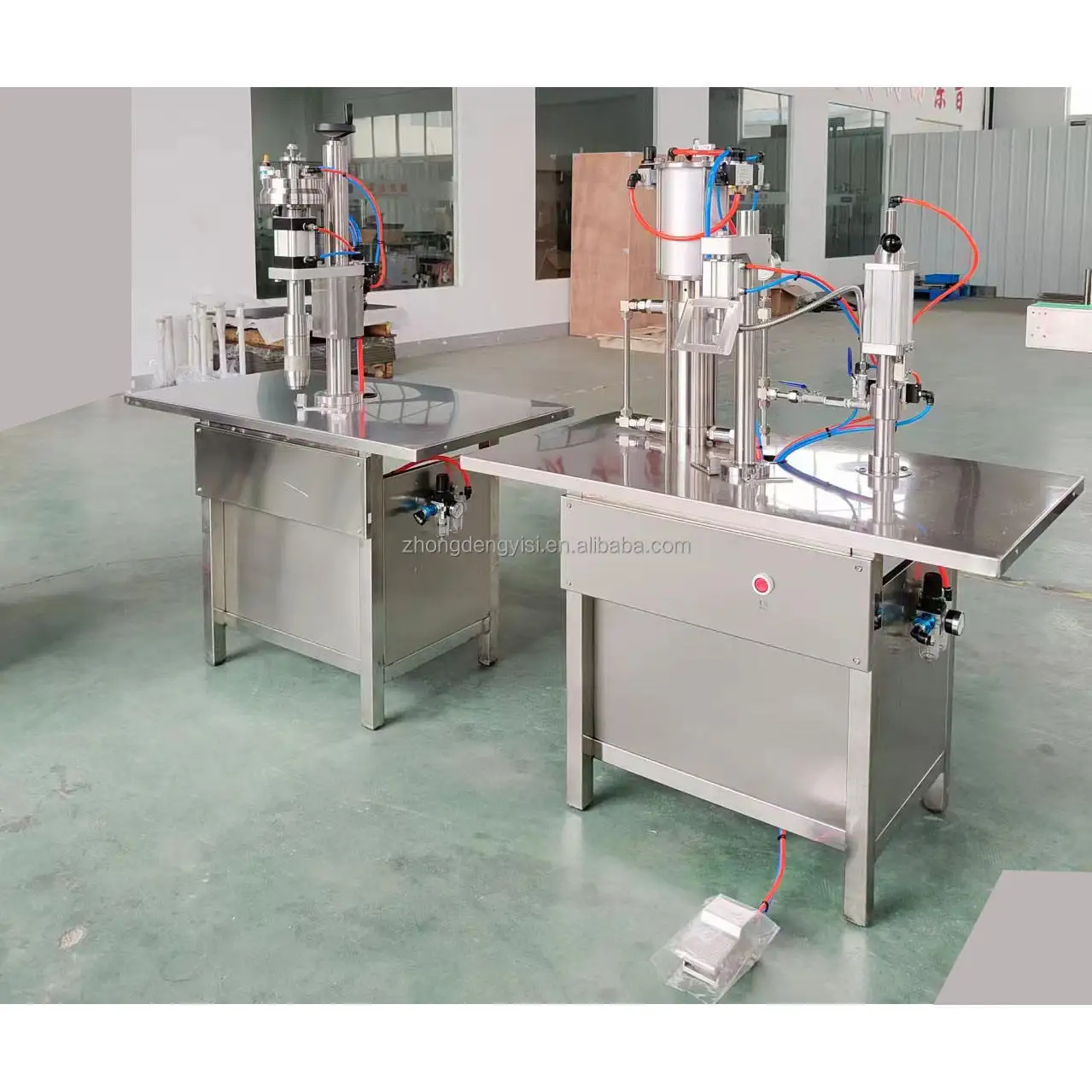 Semi-automatic Valve-type Aerosol Multi-liquid Filling Machine Aerosol Liquid Cleaning Machine