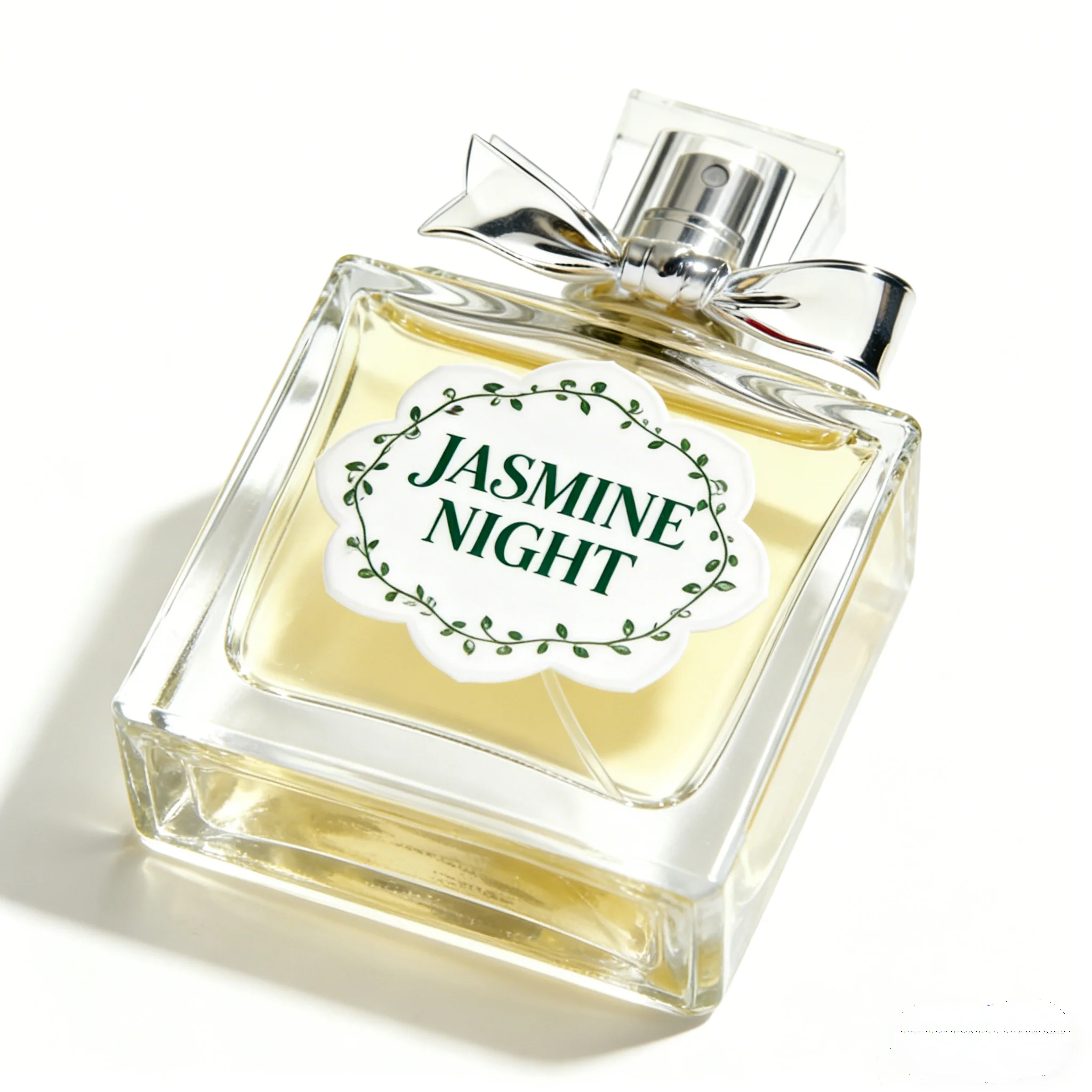 Etiquetas para frascos de perfume de vinil à prova d'água, adesivos com logotipo personalizado