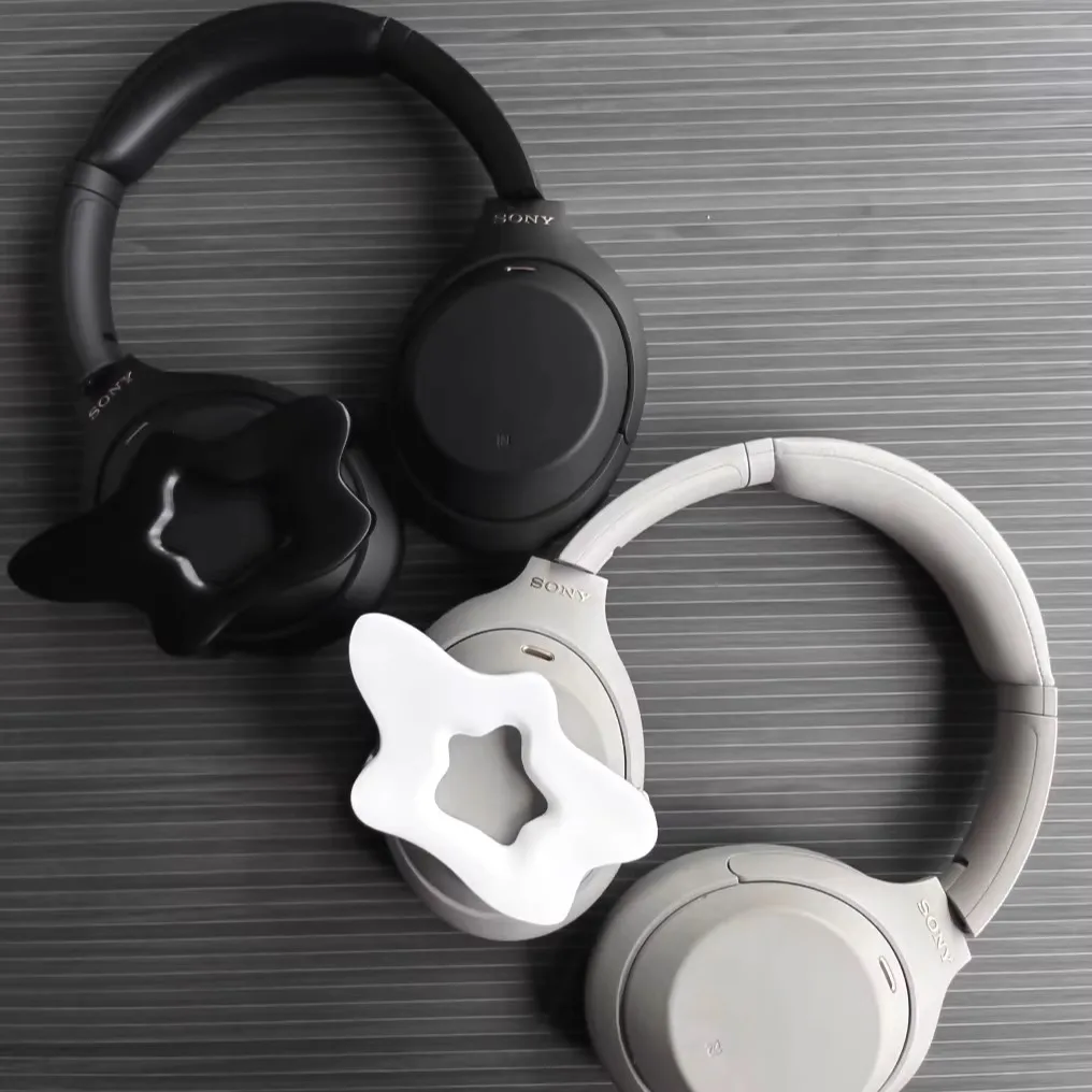

Star Theme Headphone Case Original Handmade Resin Headset Cover Custom Simple Protective Case for SonyXM4/XM3 Accessories Gift
