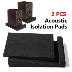 1 Set 30x20x4.5cm Sponge Studio Monitor Speaker Acoustic Isolation Foam Soundproof Isolator Pads High Density Sound Proof Panels