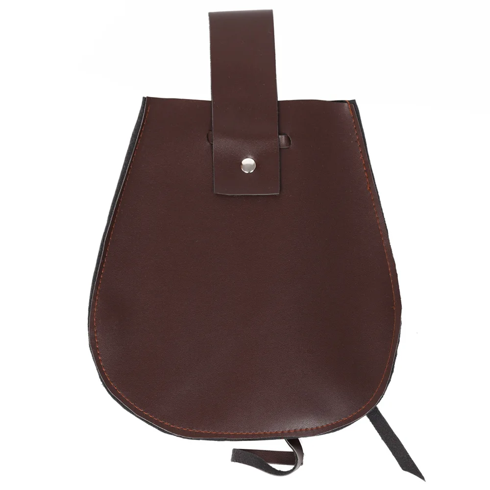 Retro mittelalterliche PU-Leder Geldbörse kleine Taille Gürteltasche Renaissance Wikinger Ritter Pirat Larp Cosplay Requisiten Geldbörse – Detail 3